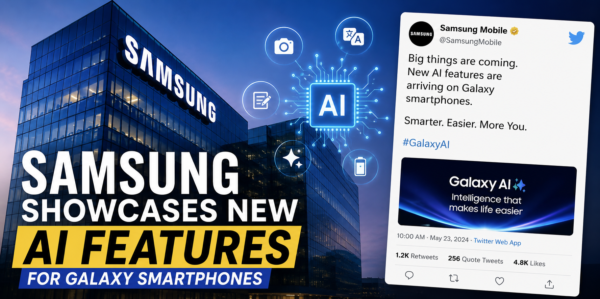 Samsung Showcases New AI Features for Galaxy Smartphones