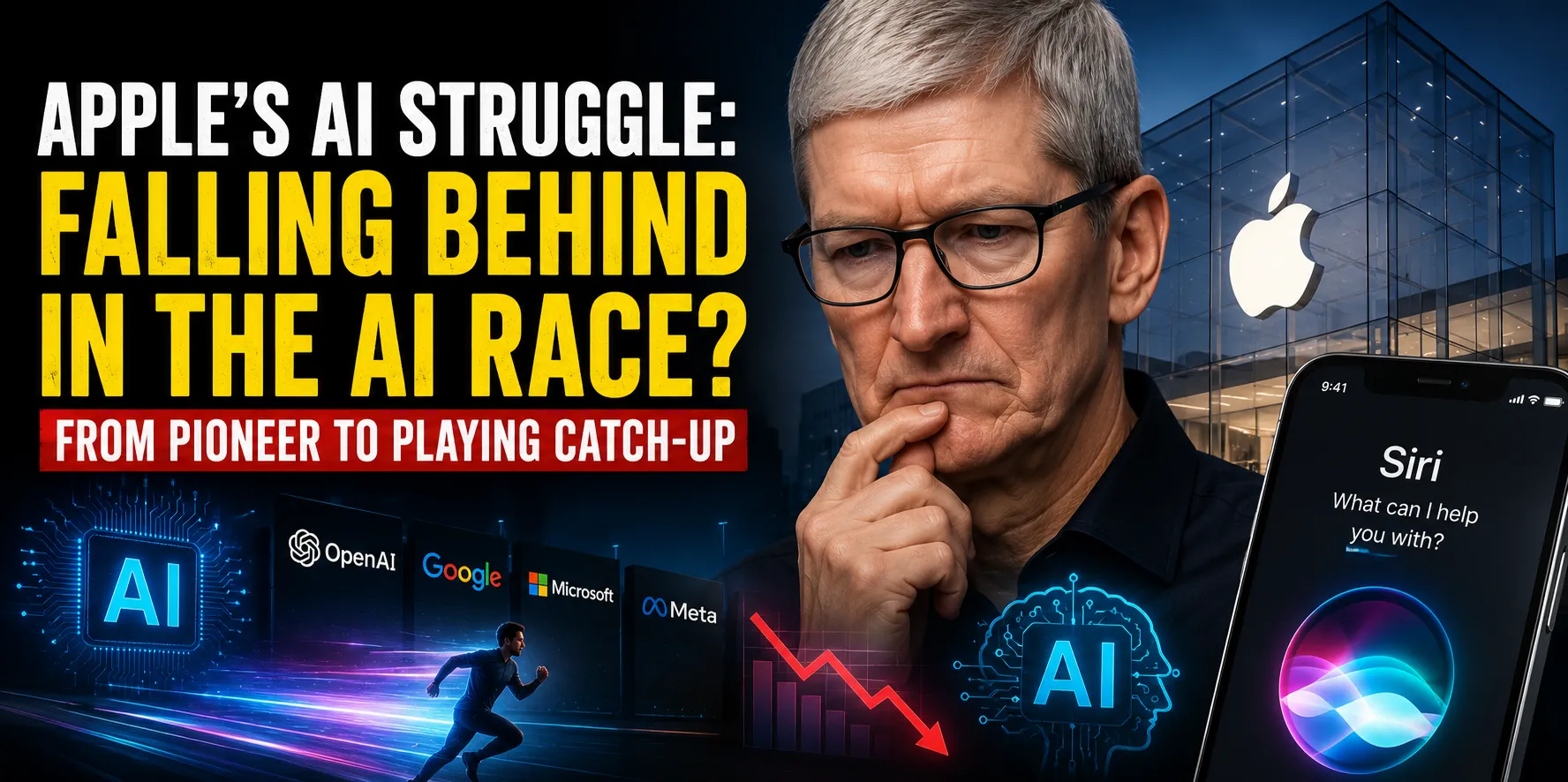 Apple’s AI Struggle: How the iPhone Giant Went From Early Pioneer to Playing Catch-Up