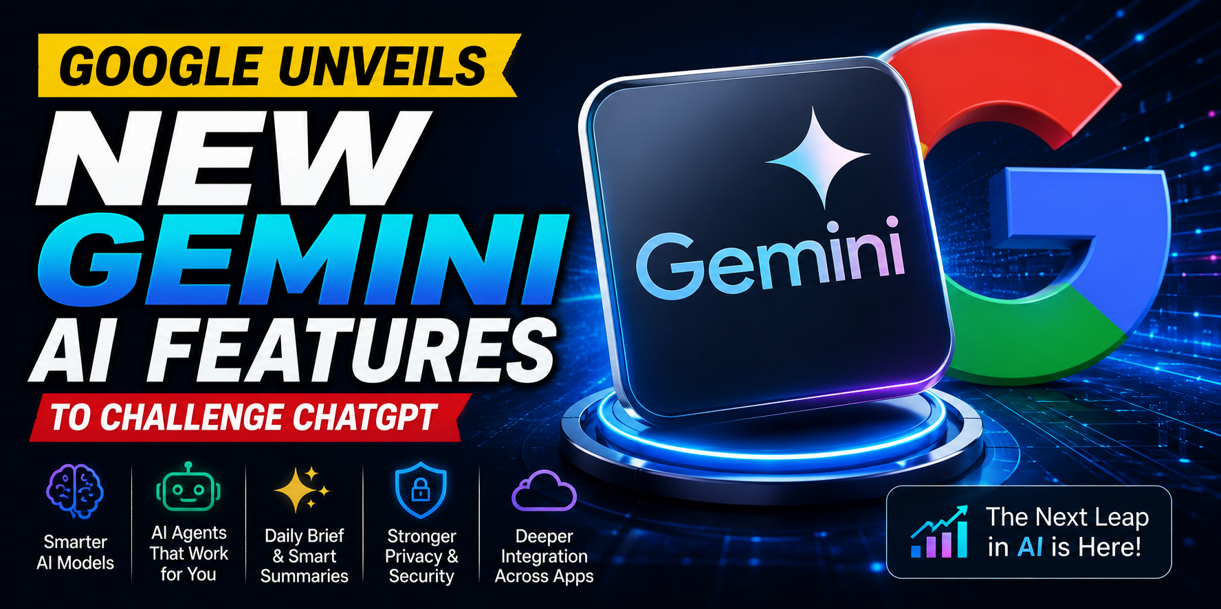 Google Unveils Powerful Gemini AI Upgrades to Take on ChatGPT
