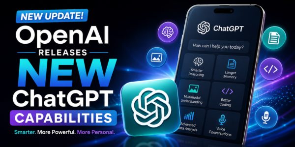 OpenAI Introduces New ChatGPT Capabilities, Expanding AI Assistance for Everyday Users